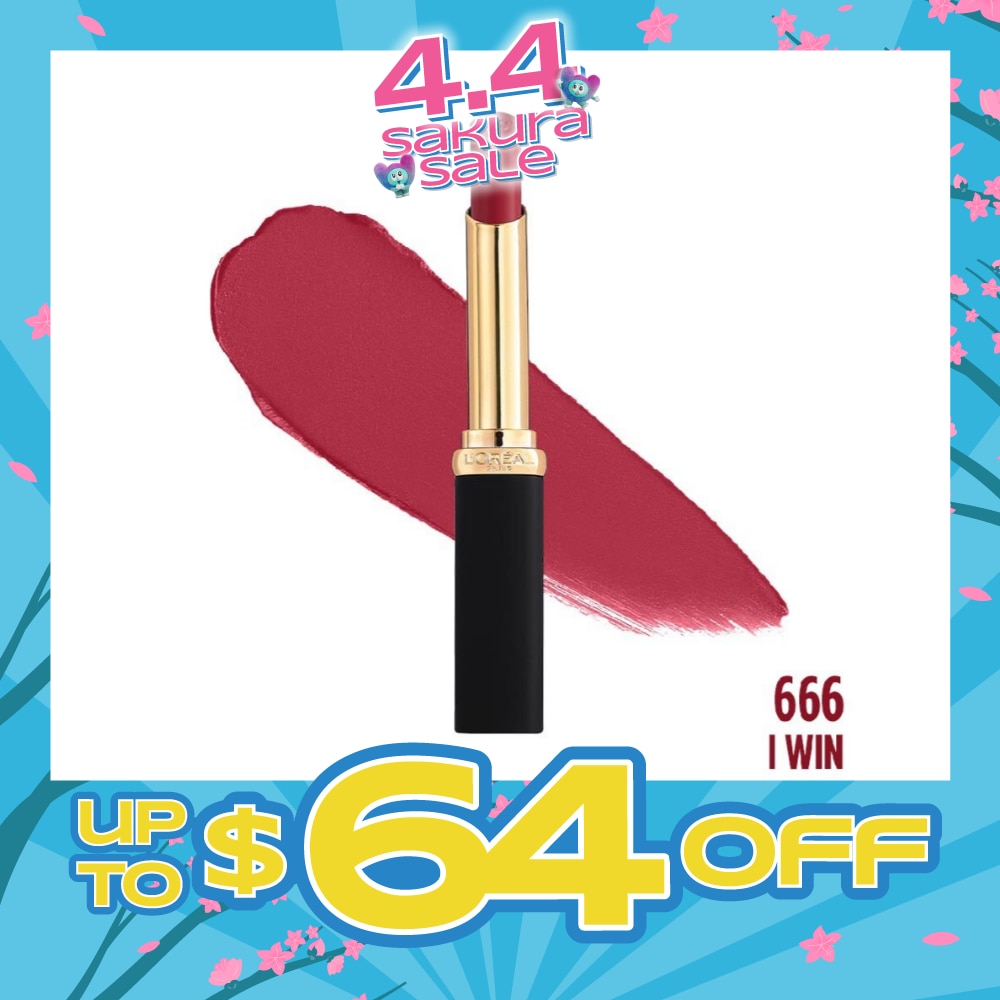 Color Riche Slim Matte Intense (666) Lasts For Up To 16 Hours, 1s