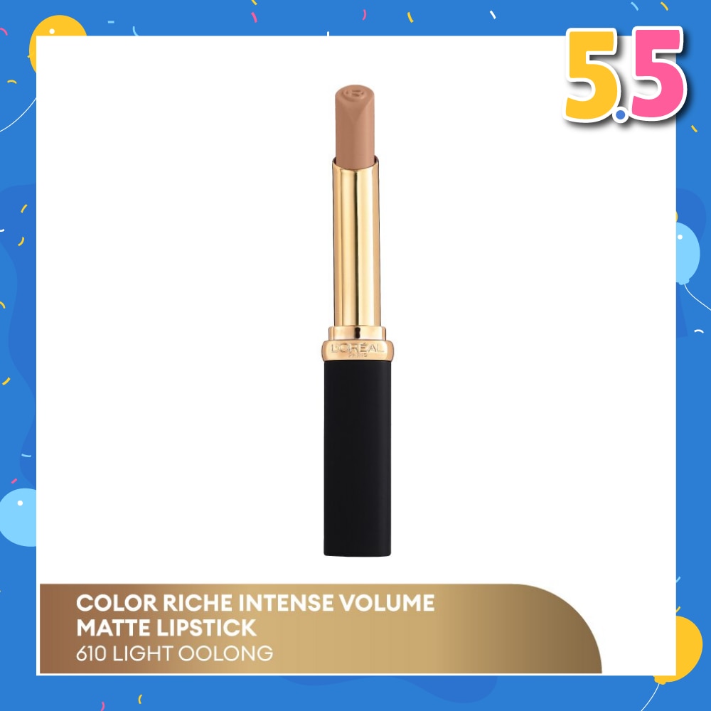 Color Riche Slim Matte Intense (610) Lasts For Up To 16 Hours, 1s