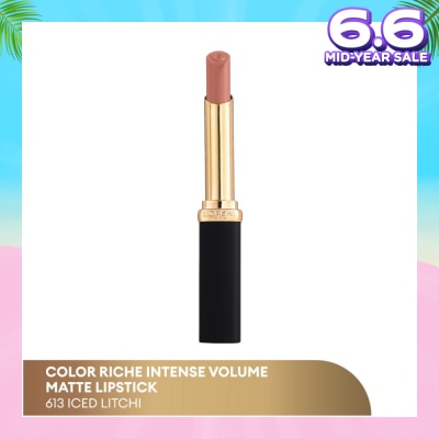 L'OREAL PARIS MAKEUP Color Riche Slim Matte Intense (613) Lasts For Up To 16 Hours, 1s