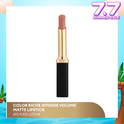 L'OREAL PARIS MAKEUP Color Riche Slim Matte Intense (613) Lasts For Up To 16 Hours, 1s