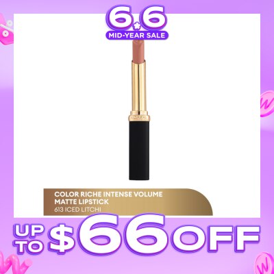 L'OREAL PARIS MAKEUP - Color Riche Slim Matte Intense (613) Lasts For Up To 16 Hours, 1s (Expiry: Jan`2027)