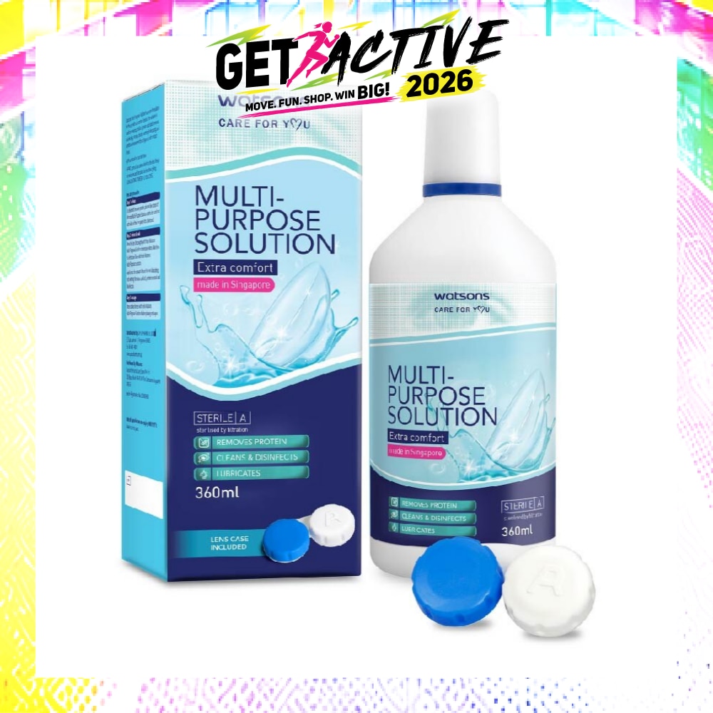 Multi Purpose Solution (Extra Comfort, Made In Singapore, Lens Case Included) 360ml image