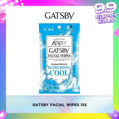 GATSBY Gatsby Facial Paper Wipes 15s