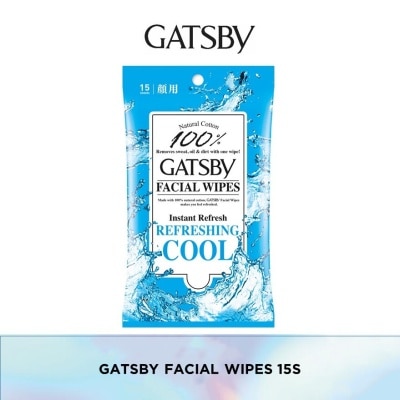 GATSBY Gatsby Facial Paper Wipes 15s