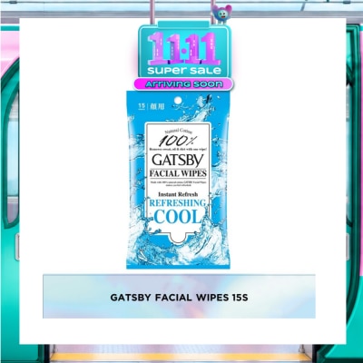 GATSBY Gatsby Facial Paper Wipes 15s image