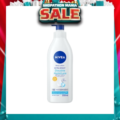 NIVEA - Extra Bright Double Moisture Lotion (With 8 Super Foods And Vitamin E) 380ml