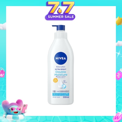 NIVEA - Extra Bright Double Moisture Lotion (With 8 Super Foods And Vitamin E) 380ml