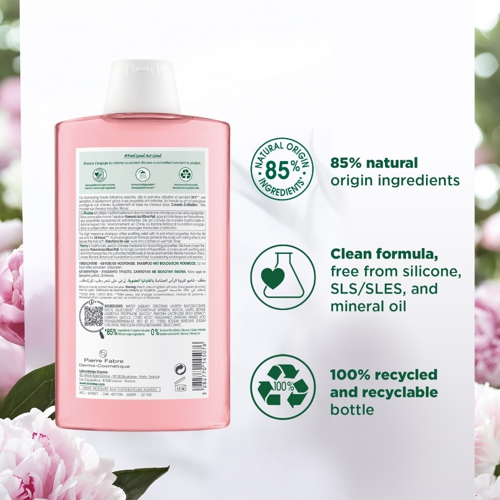 Shampoo With Peony 400ml