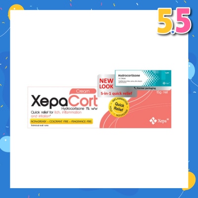 XEPA SOUL 5-In-1 Quick Relief Cream (For Itch, Inflammation & Irritation) 15g