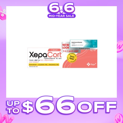 XEPA SOUL - 5-In-1 Quick Relief Cream (For Itch, Inflammation & Irritation) 15g