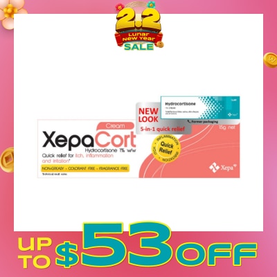 XEPA SOUL 5-In-1 Quick Relief Cream (For Itch, Inflammation & Irritation) 15g