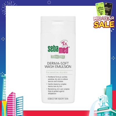 SEBAMED AntiDry Derma Wash 200ml (Expiry: Nov`2025)