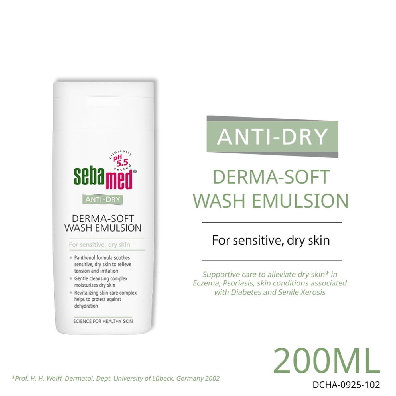 AntiDry Derma Wash 200ml
