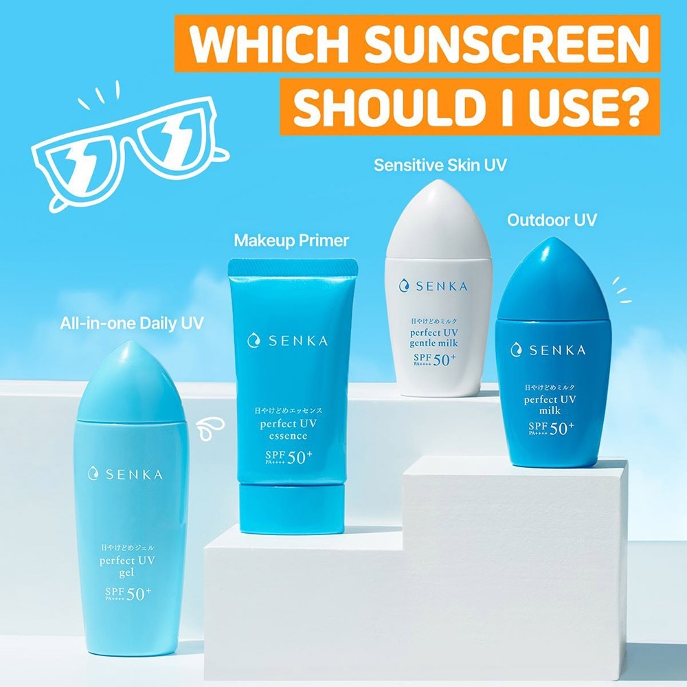 Perfect Uv Gentle Milk Spf 50+ Pa++++ (Gentle Formula Daily Sunscreen For Sensitive Skin For Face And Body) 40ml