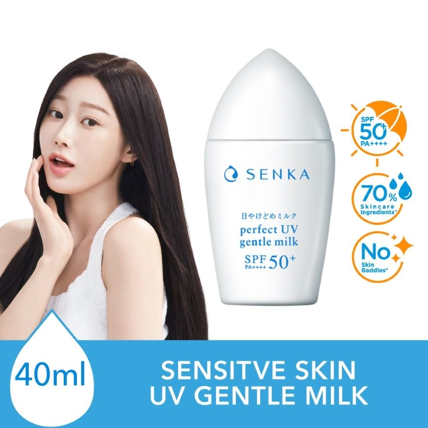 Perfect Uv Gentle Milk Spf 50+ Pa++++ (Gentle Formula Daily Sunscreen For Sensitive Skin For Face And Body) 40ml