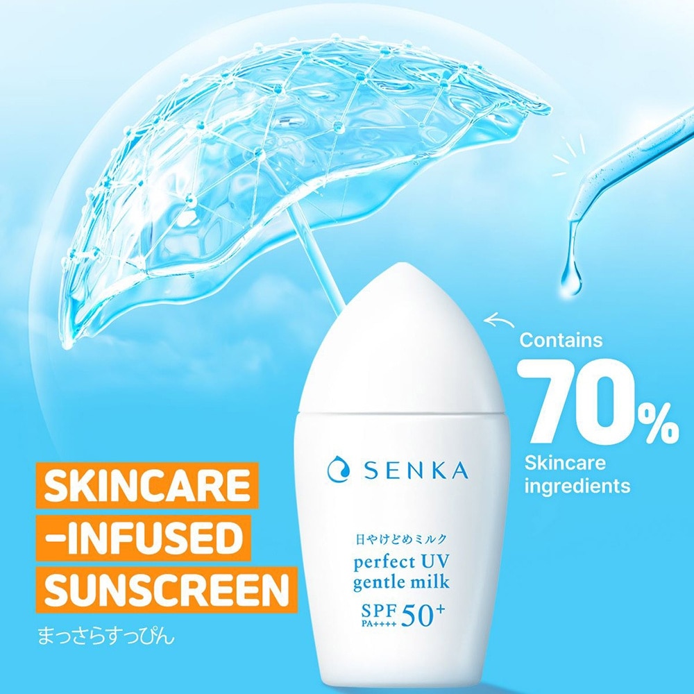 Perfect Uv Gentle Milk Spf 50+ Pa++++ (Gentle Formula Daily Sunscreen For Sensitive Skin For Face And Body) 40ml