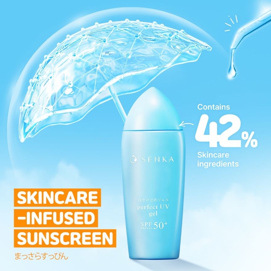 Perfect Uv Gel Spf 50+ Pa++++ (Moisturising Sunscreen With Watery Breathable Gel Texture  For Daily Use On Face) 80ml
