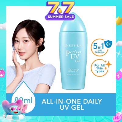 SENKA - Perfect UV All-In-One Daily Gel SPF 50+ PA++++ 80ml