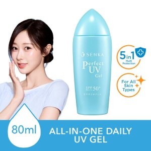 SENKA Perfect UV All-In-One Daily Gel SPF 50+ PA++++ 80ml | Derma