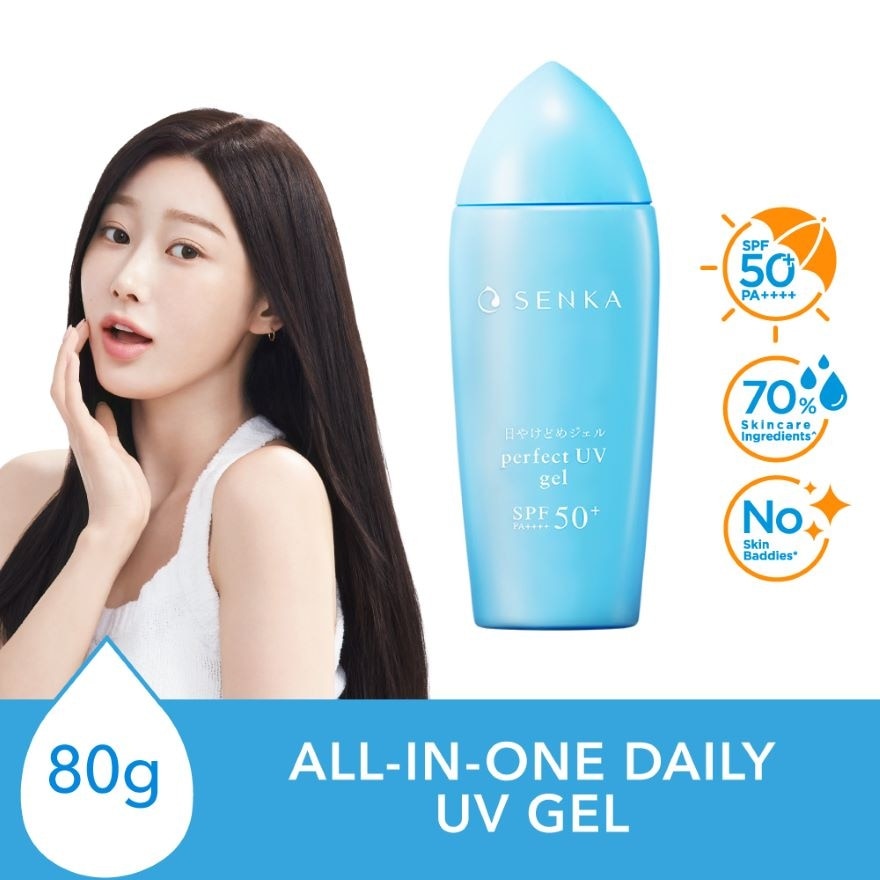 Perfect Uv Gel Spf 50+ Pa++++ (Moisturising Sunscreen With Watery Breathable Gel Texture  For Daily Use On Face) 80ml