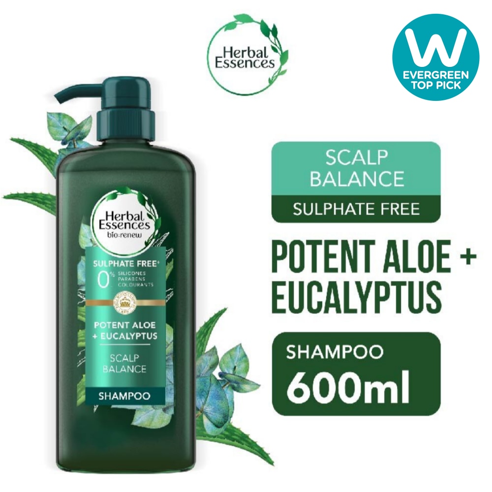 Potent Aloe And Eucalyptus Shampoo (Restores Balance To The Scalp And Makes It Soft And Healthy) 600ml image