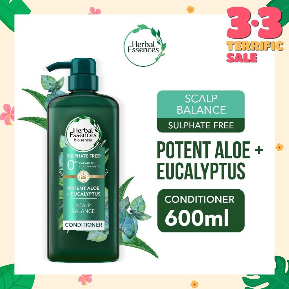 Potent Aloe And Eucalyptus Conditioner (Restores Balance To The Scalp And Makes It Soft And Healthy) 600ml