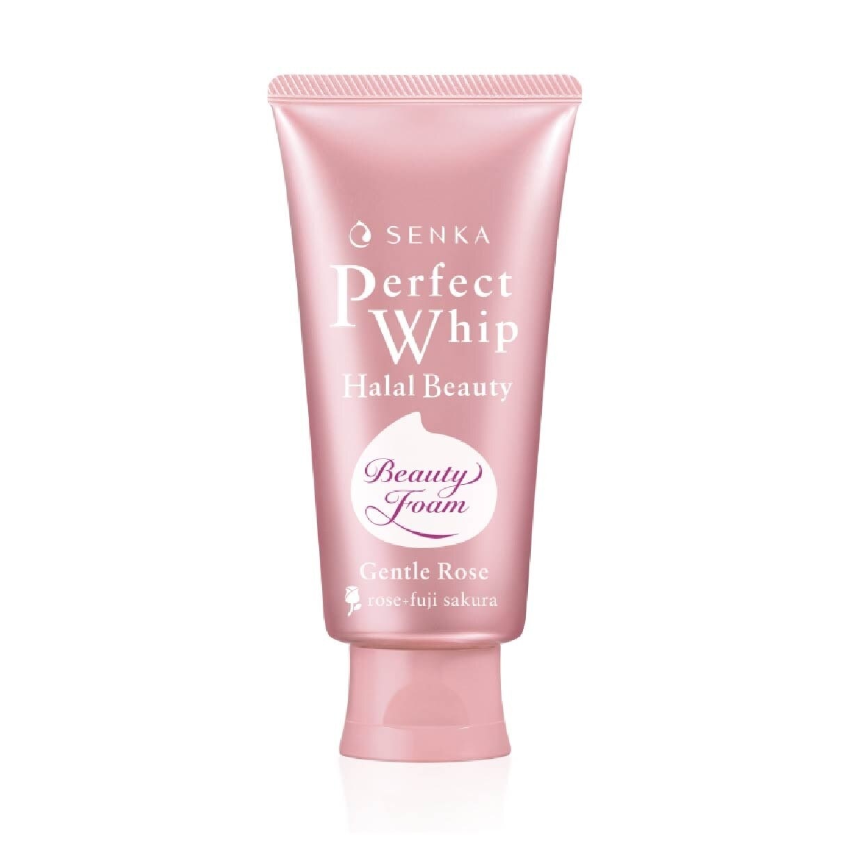 Perfect Whip Halal Beauty Gentle Rose Facial Cleanser (For Brighter And Petal-Soft Bare Skin) 100g