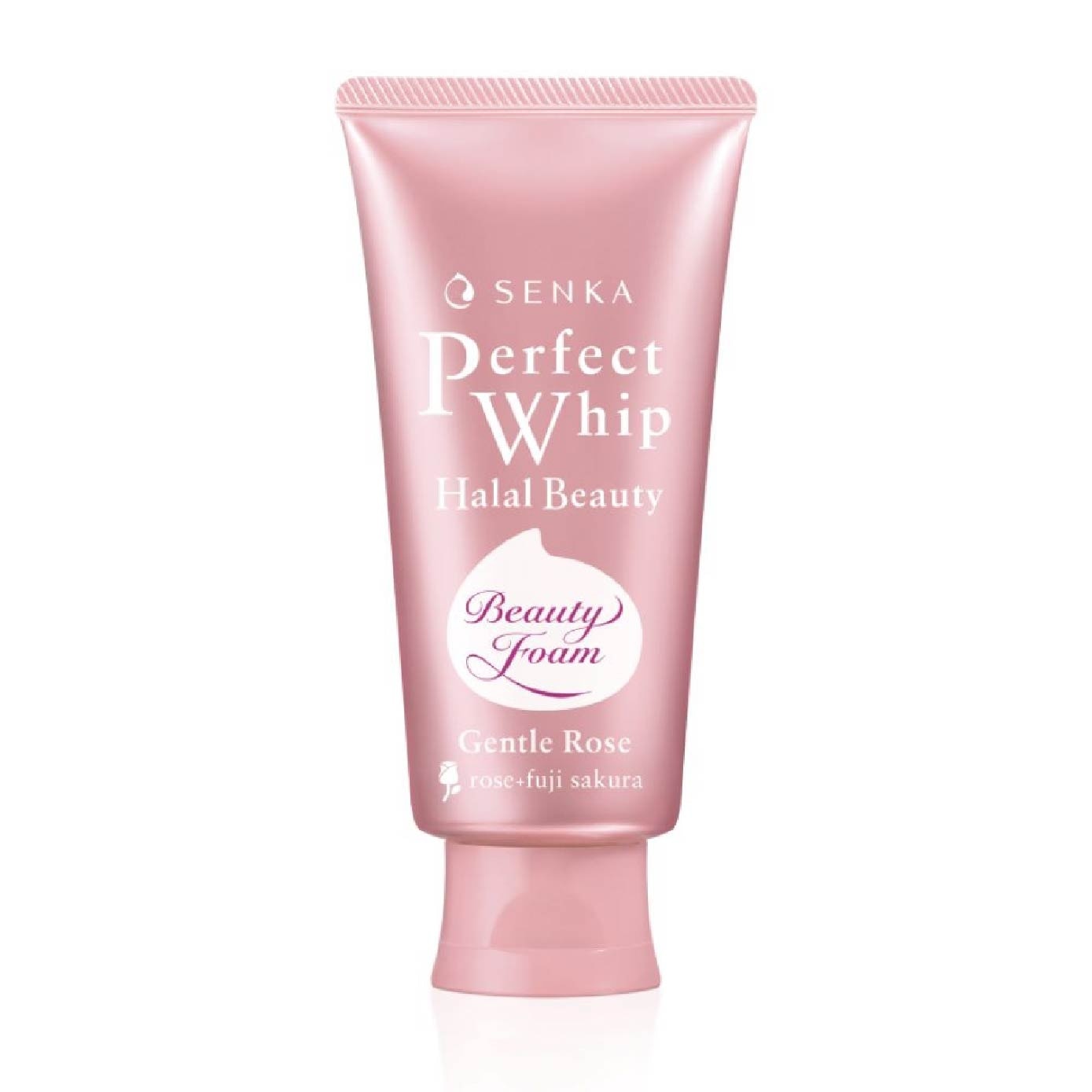 Perfect Whip Halal Beauty Gentle Rose Facial Cleanser (For Brighter And Petal-Soft Bare Skin) 100g