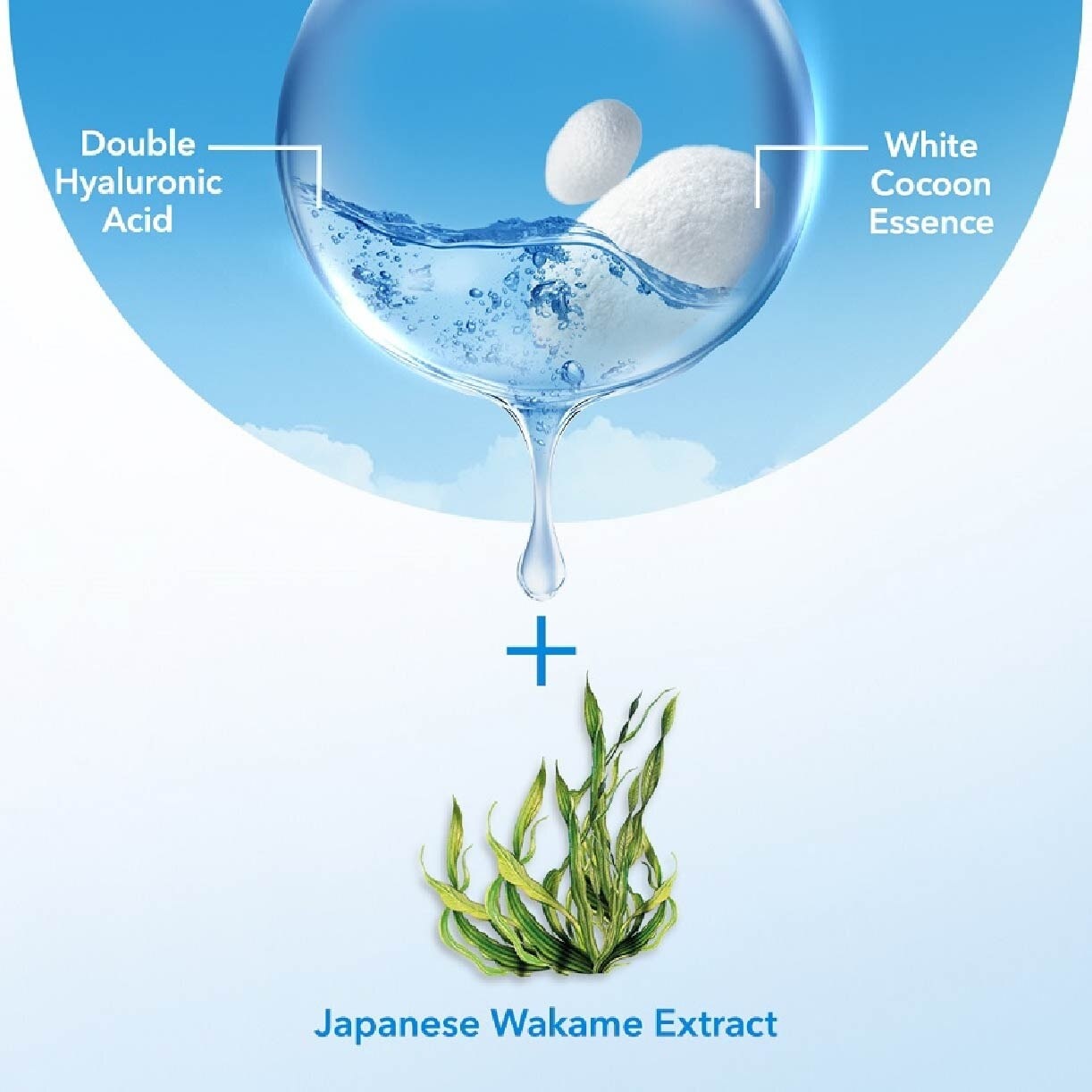 Perfect Whip Halal Beauty Soothing Wakame Facial Cleanser (Calm And Soothe Stressed Skin For A Healthy Bare Skin) 100g