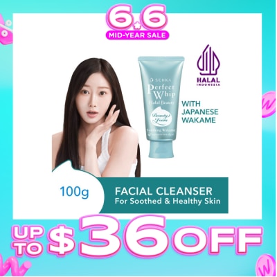 SENKA - Perfect Whip Halal Beauty Soothing Wakame Facial Cleanser 100g