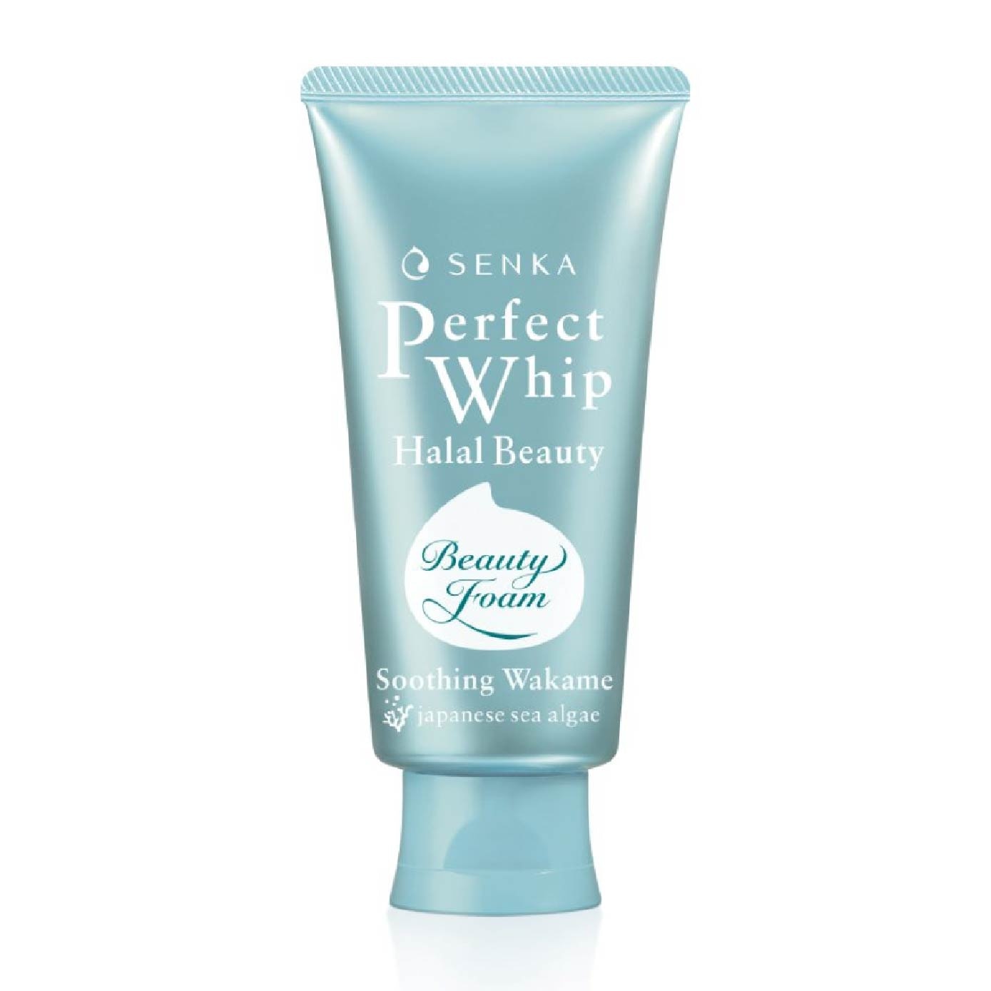 Perfect Whip Halal Beauty Soothing Wakame Facial Cleanser (Calm And Soothe Stressed Skin For A Healthy Bare Skin) 100g