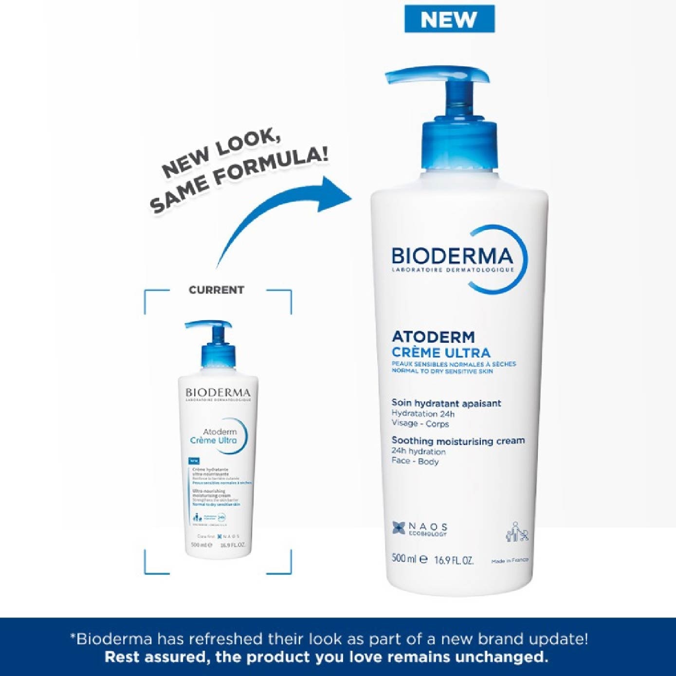 Atoderm Crème Ultra-Nourishing and Moisturising Cream 500ml