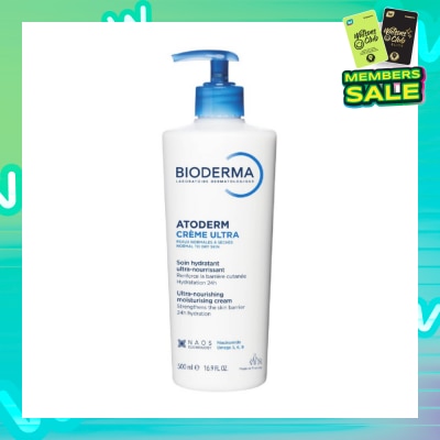 BIODERMA Atoderm Crème Ultra-Nourishing and Moisturising Cream 500ml