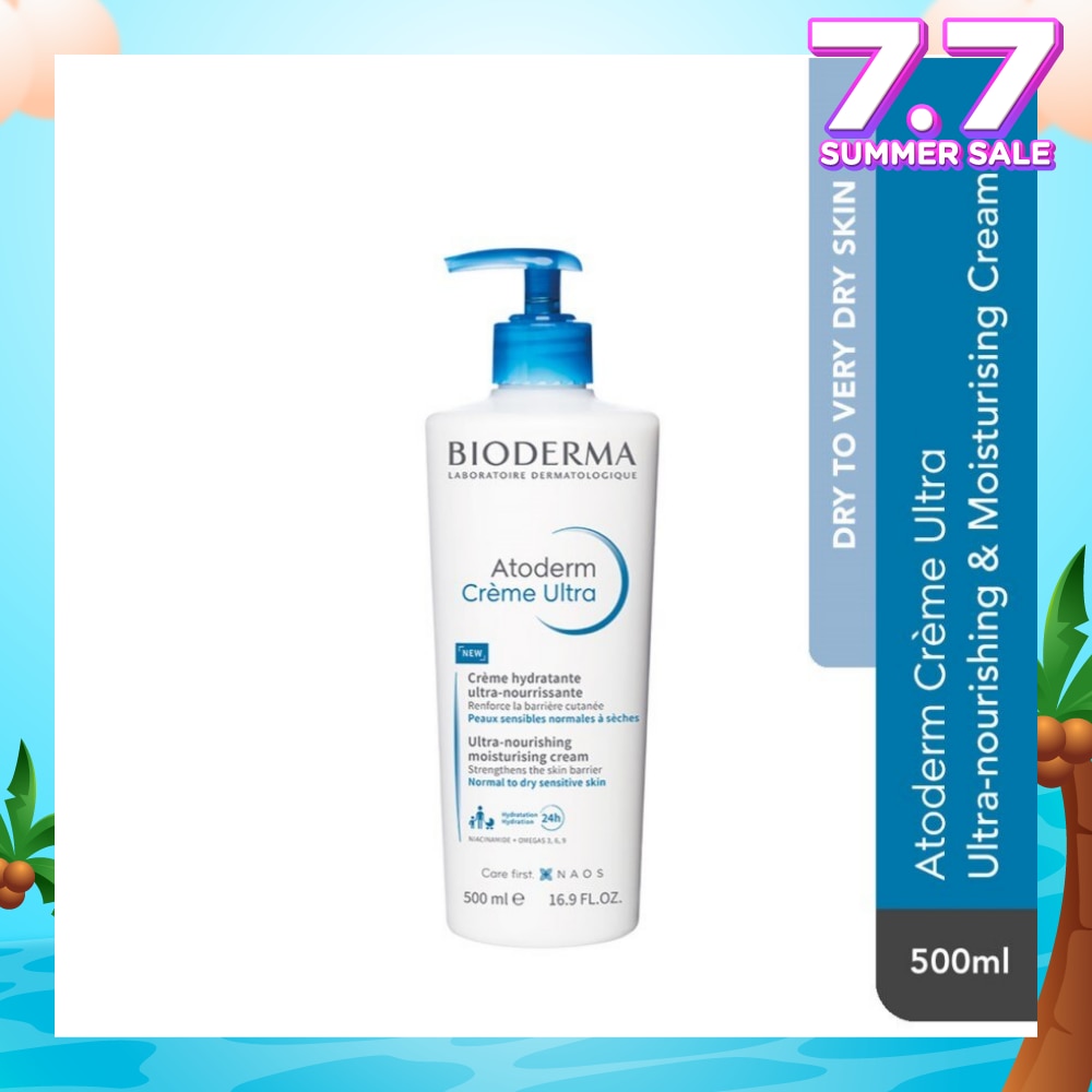 Atoderm Crème Ultra-Nourishing and Moisturising Cream 500ml (Expiry: Mar`2026)