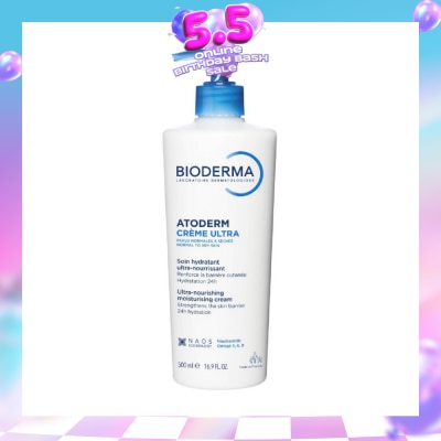 BIODERMA - Atoderm Crème Ultra-Nourishing and Moisturising Cream 500ml