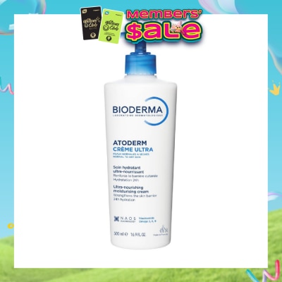 BIODERMA - Atoderm Crème Ultra-Nourishing and Moisturising Cream 500ml