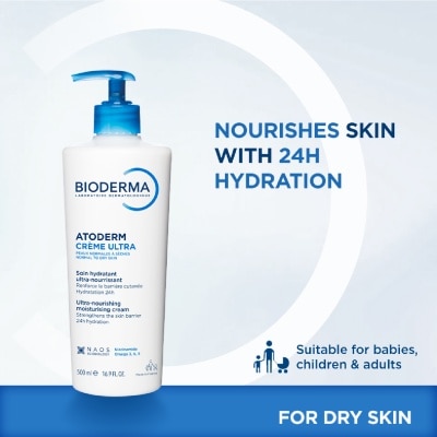 BIODERMA - Atoderm Crème Ultra-Nourishing and Moisturising Cream 500ml