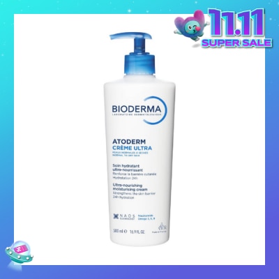 BIODERMA Atoderm Crème Ultra-Nourishing and Moisturising Cream 500ml