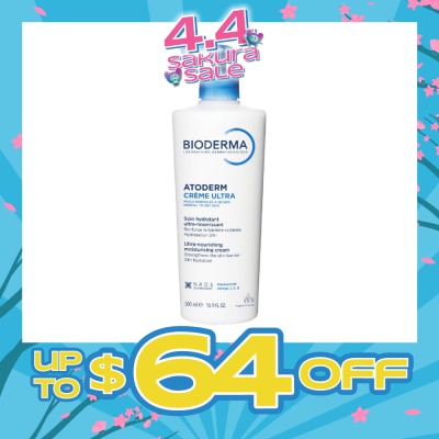 BIODERMA - Atoderm Crème Ultra-Nourishing and Moisturising Cream 500ml