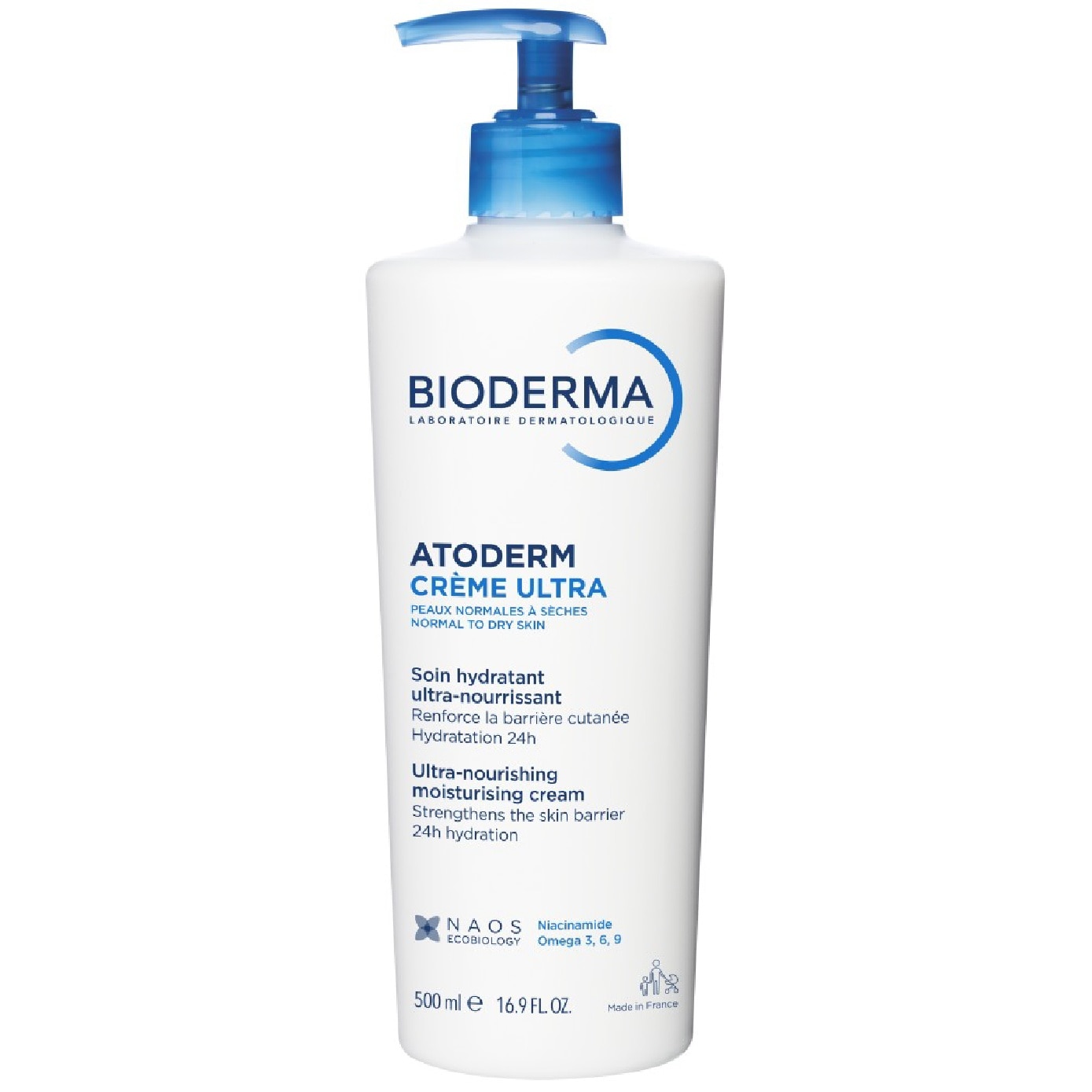 Atoderm Crème Ultra-Nourishing and Moisturising Cream 500ml