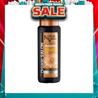 NATURVITAL - Oranic Salon No Sulfate Delicate Care Shampoo (Suitable For Dry & Damaged Hair & Sensitive Scalps) 300ml