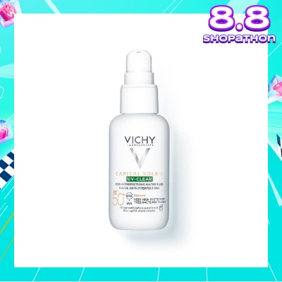 VICHY Capital Soleil UV Clear Sunscreen SPF50+ (For Oily And Acne Prone Skin) 40ml