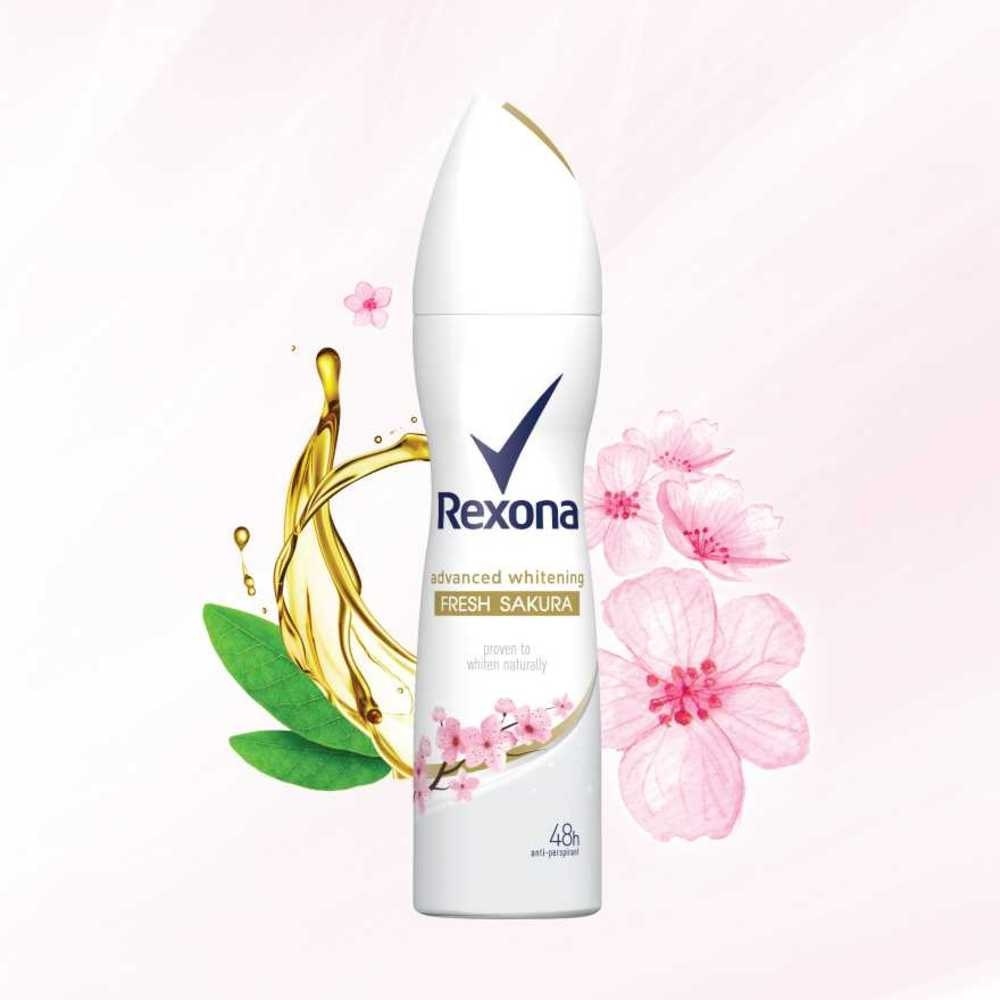 Rexona Advanced Whitening Fresh Sakura Deodorant Spray 150ml