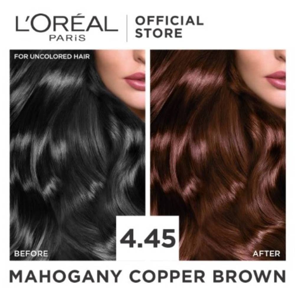 Crème Mahagony Copper Brown #4.45 1 Box