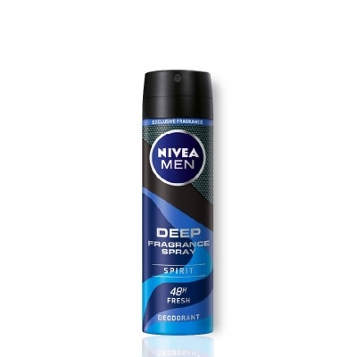 NIVEA Men Deep Fragrance Spray (Spirit) Perfumed Deodorant 150ml