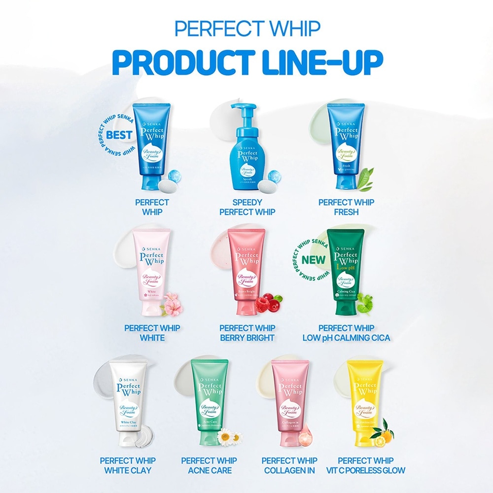 Perfect Whip Acne-Care Beauty Foam Facial Cleanser 100g