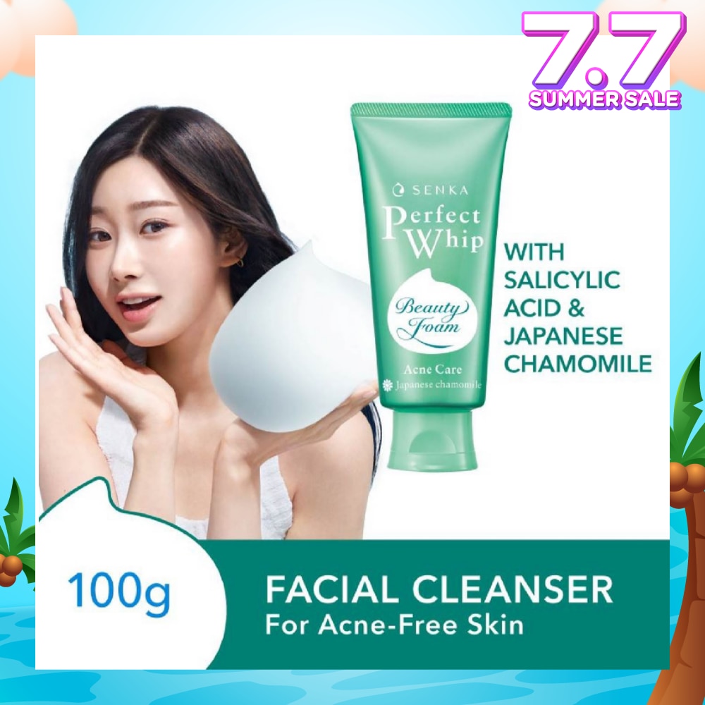 Perfect Whip Acne-Care Beauty Foam Facial Cleanser 100g