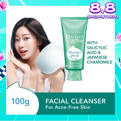 SENKA Perfect Whip Acne-Care Beauty Foam Facial Cleanser 100g