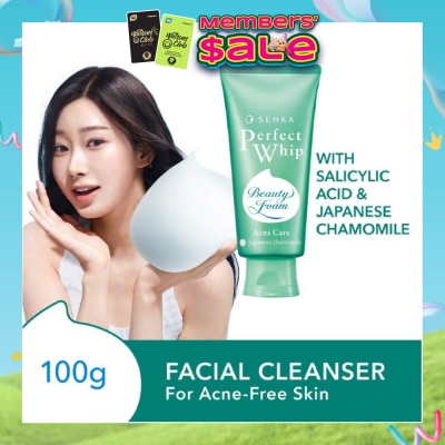 SENKA - Perfect Whip Acne-Care Beauty Foam Facial Cleanser 100g