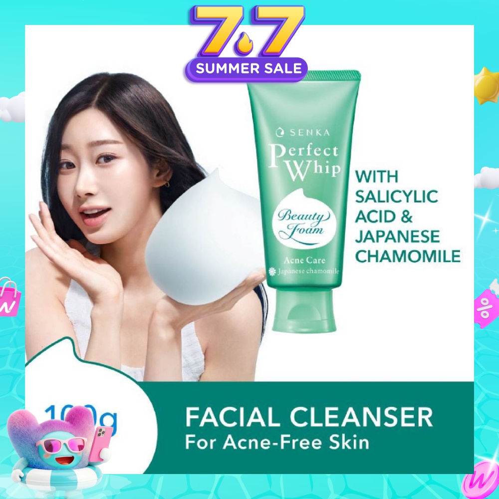 Perfect Whip Acne-Care Beauty Foam Facial Cleanser 100g